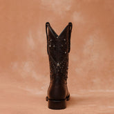 Botas Golden G Nicole Cristal Café Mujer 075